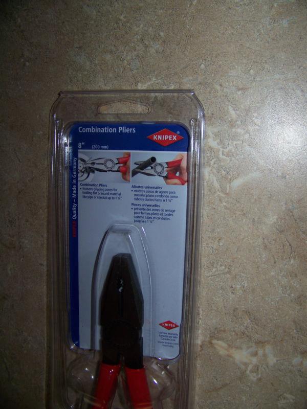 NEW Knipex Combination Pliers 8