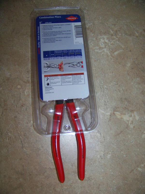 NEW Knipex Combination Pliers 8