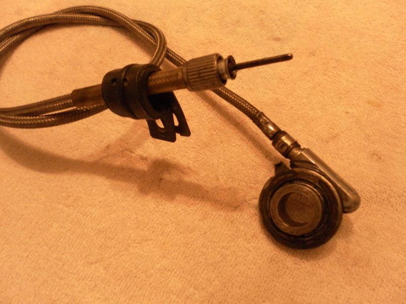 Find Harley Shovelhead FXR Speedometer Drive Unit w/Braided Cable in Wilmington, Delaware, US