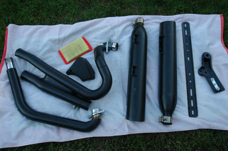 Victory vegas 8 ball stock muffler kit