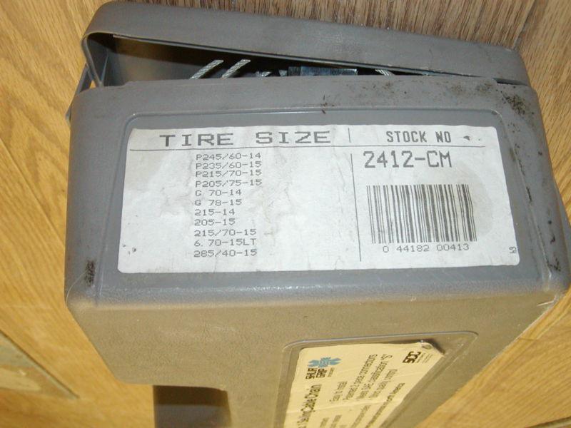 SNOW/TIRE CABLE CHAINS SECURITY #SG2412CM, 215/70-15, P205/75R15, 205/75-15, US $29.99, image 2