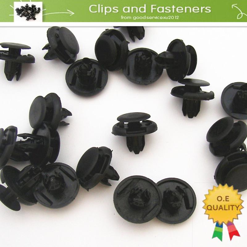 30 pcs honda acura push type clips fender liner retainer fastener fit 8mm hole