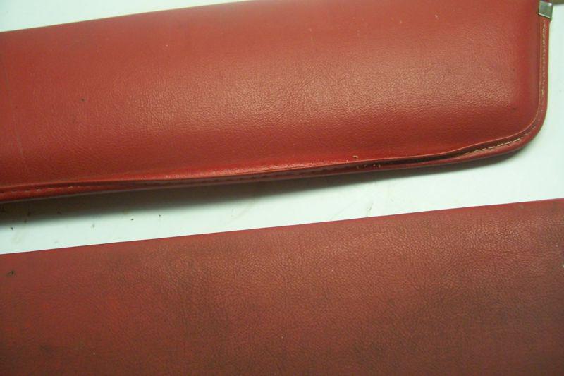 1968-72 Jeepster Red Sun Visors AMC, US $45.00, image 2