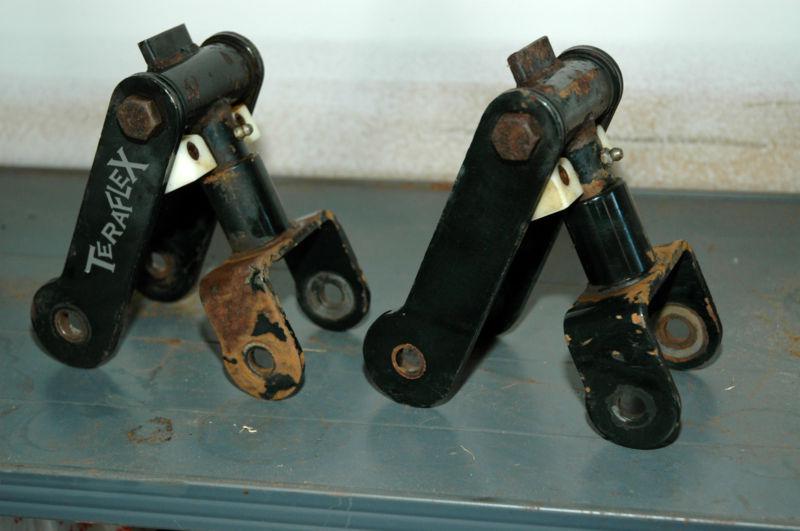Teraflex revolver shackles, jeep yj