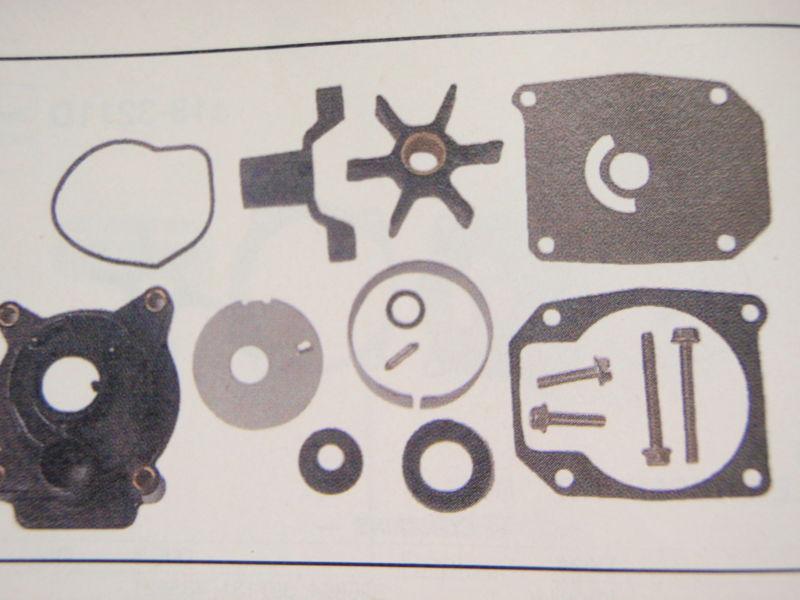 Water pump kit 18-3378 fits johnson evinrude outboard replaces 391635 omc engine