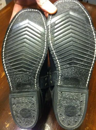 CLASSIC MEN'S HARLEY DAVIDSON HARNESS BOOTS BLACK SIZE 8D NEVER WORN!!, US $110.00, image 7