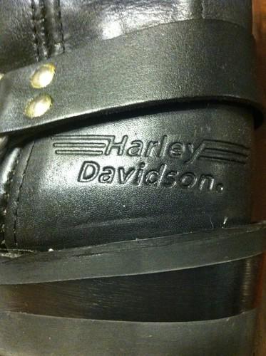 CLASSIC MEN'S HARLEY DAVIDSON HARNESS BOOTS BLACK SIZE 8D NEVER WORN!!, US $110.00, image 8