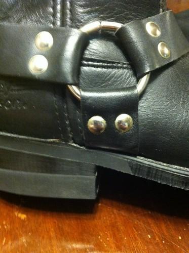 CLASSIC MEN'S HARLEY DAVIDSON HARNESS BOOTS BLACK SIZE 8D NEVER WORN!!, US $110.00, image 12