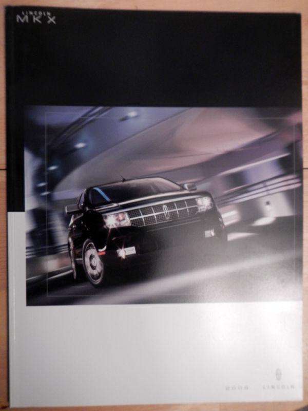 2009 lincoln mkx brochure