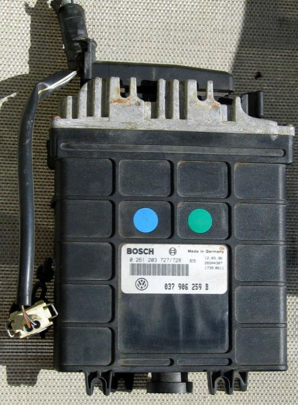 96 97 vw cabrio 2.0l at automatic ecu ecm engine computer 037906259b 