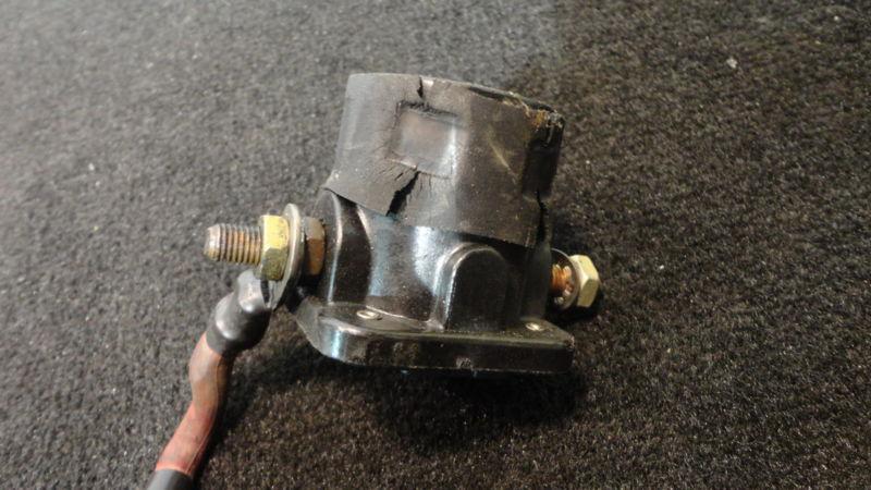 Used starter solenoid assy #0395419, johnson evinrude 1991 115hp outboard motor