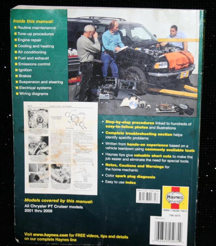 2001-2009 CHRYSLER PT CRUISER--( ALL MODELS ) HAYNES REPAIR MANUAL , US $24.99, image 2