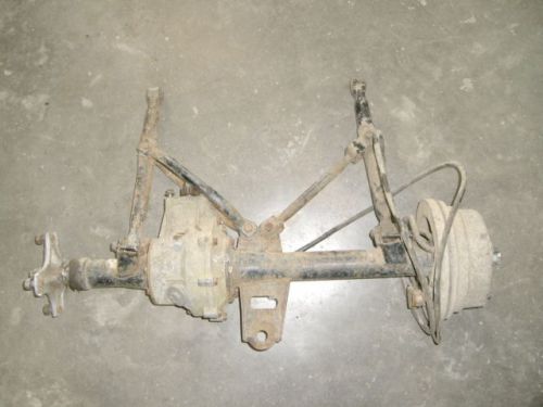 00 kawasaki bayou 220 rear end differential swing arm 11222