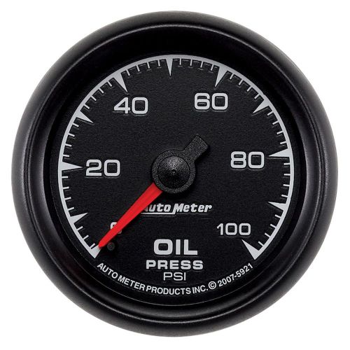 Find Auto Meter 5921 ES; Mechanical Oil Pressure Gauge in Multiple