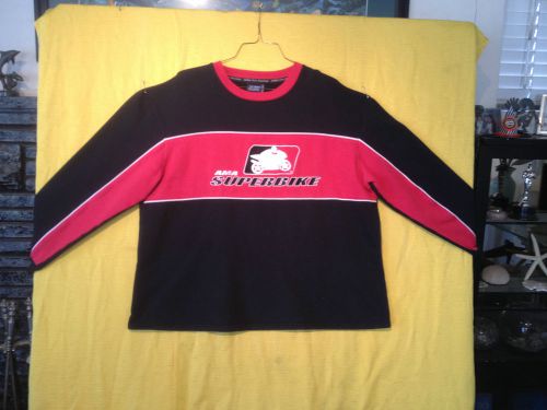 Ama superbike authentic embroidered sweatshirt size 2xl