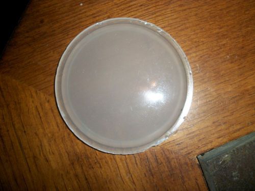 Lqqk! vintage frosted old cowl glass lens light lamp auto car old truck 2-7/16&#034;
