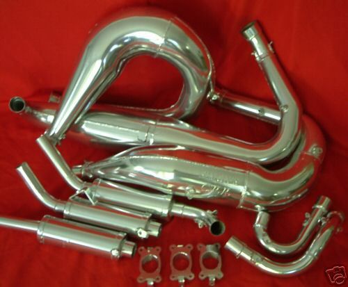 Ceramic coating polaris ski doo arcticcat exhaust pipe