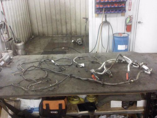 Ford f350sd pickup chassis under truck wire wiring harness  2009
