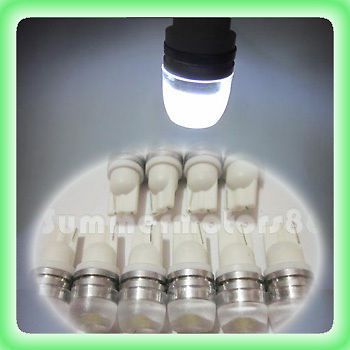 Wholesales,100x t10 194 168 w5w hi-power led porjector light bulb 9v-14v white