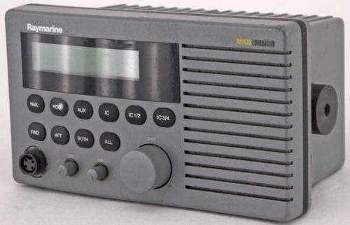 Raytheon ray 430 marine radio multifunction loudhailer no microphone #2