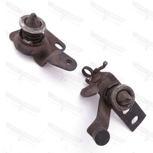 Corvette oem male hood latch assembly lh &amp; rh pair m1969-1976