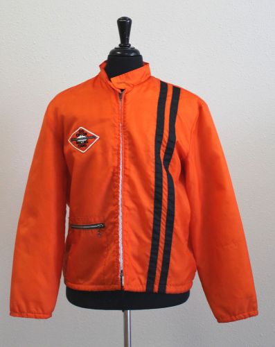 Vintage 70s team sig erson racing cams jacket medium nhra