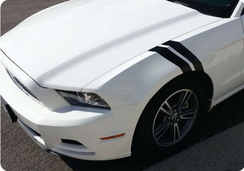 Ford mustang fender hash stripes decals - 94-98, 99-04,05-09, 2010-2014 stickers