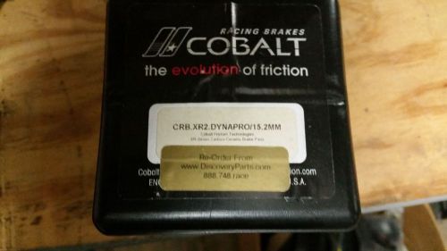 Cobalt racing brake pads set crb-xr2.dynapro.15.2