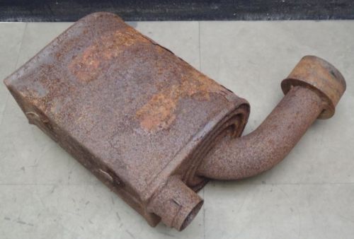 Ski doo formula st 470 670 stx ss exhaust pipe muffler can silencer