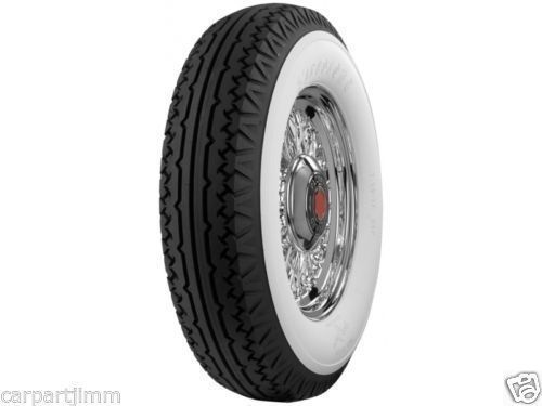 700-18 firestone 4 1/4&#034; wide whitewall bias tire - tire only