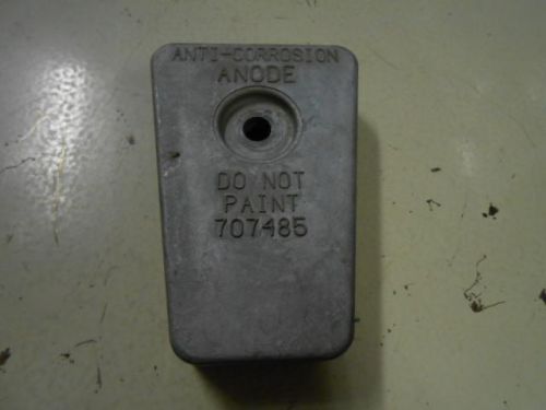 Used force gear housing zinc anode 707485