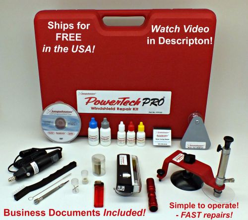 Windshield repair kit powertechpro