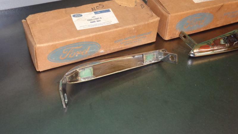 New Nos Oem 1965 Ford Mustang Bumper Guard Set C5ZZ-17997-B C5ZZ-17996-C, US $185.00, image 6