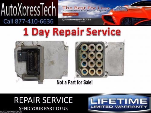 2002 corvette abs or ebcm repair service you send your part to us! 1 day repair!