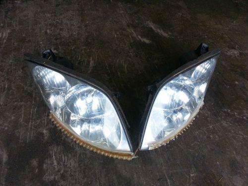 03 04 05 06 arctic cat firecat m sabercat crossfire headlight head light pair