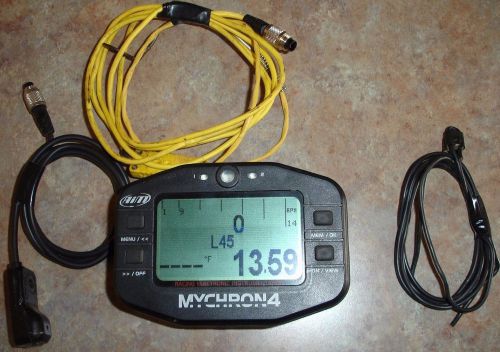 Mychron 4 --- quarter midget, .25, 1/4, go kart racing with cables