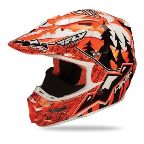 Fly racing f2 carbon hmk limited edition snow helmet orange 2xl