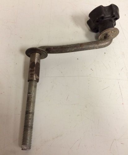 Snowmobile tie down crank with long handle - 1/2" diameter