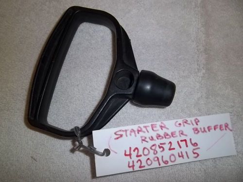 Skidoo recoil starter grip handle w/rubber buffer bombarbier 1991-93 brp,mx,plus