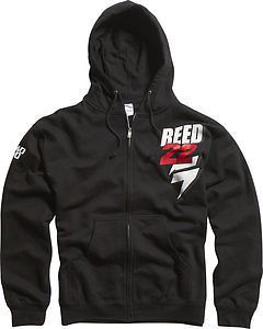 Shift dream big youth boys zip up hoody black