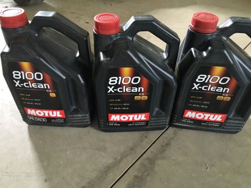 Motul 8100 5 liter 5w-30 x-clean engine oil