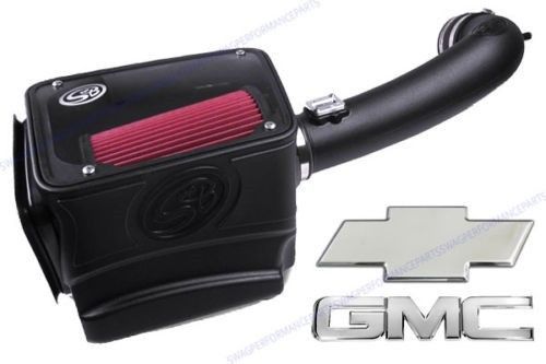 S&amp;b cold air intake 14-15 chevy silverado gmc sierra 1500 5.3l 6.2l oiled filter