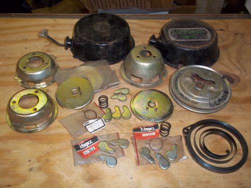Vintage snowmobile recoil and part lot kawasaki arctic cat john deere
