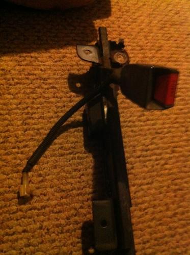 90 91 Crx Si Seat Rail Sliders W/ Seat Belt, US $45.00, image 2