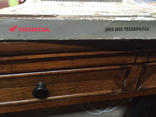 2003-2005 honda trx-650 repair manual