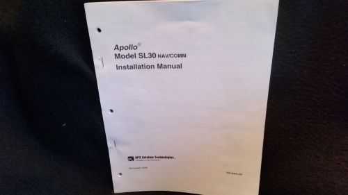 Apollo sl30 installmanual