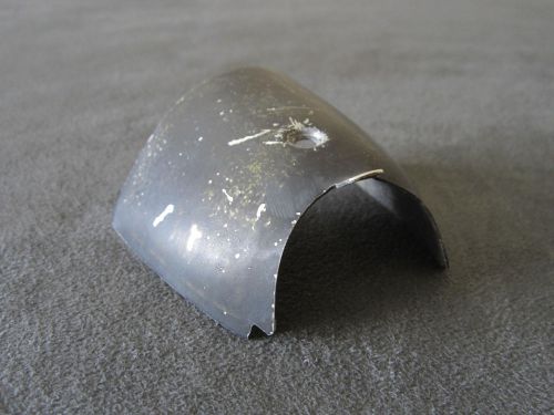 Cessna lh wing position light shield cover, p/n 1221112-3