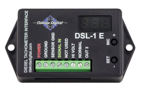 Dakota digital universal diesel tach adapter alternator interface dsl-1e new
