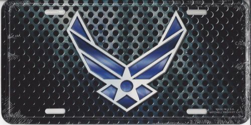 Air force new logo license plate - laf45