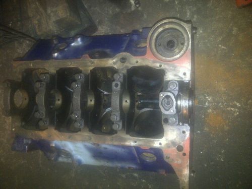 Small block chevy 350 engine block std bore 4.000 4 bolt main early 2 piece seal